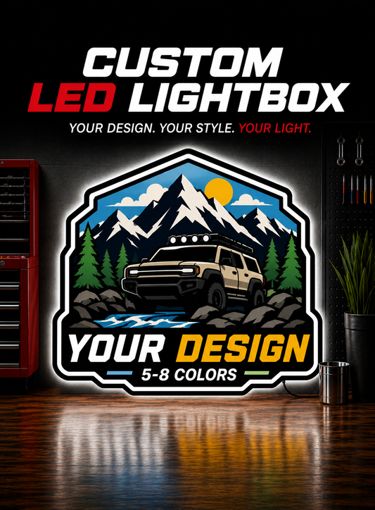 Custom LED Lightbox (5-8 Color)