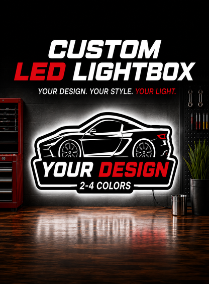 Custom LED Lightbox (2-4 Color)
